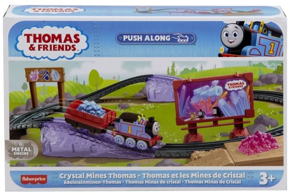 Fisher-Price Mašinka Tomáš Vláčiková súprava s ťahacou kovovou...