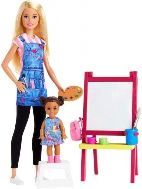 Barbie Karrierbaba játékszett - Tanárnő Játékbaba