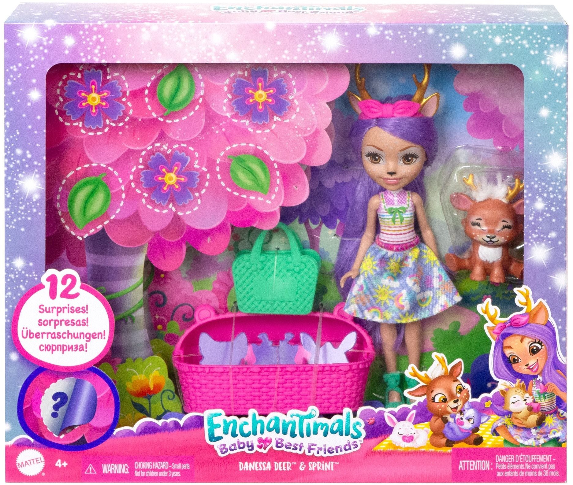 Enchantimals Bábika A Bábätká – Danessa Jelínková Bábika