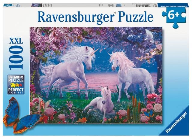 Ravensburger Puzzle 133475 Prekrásne Jednorožce 100 Dielikov Puzzle