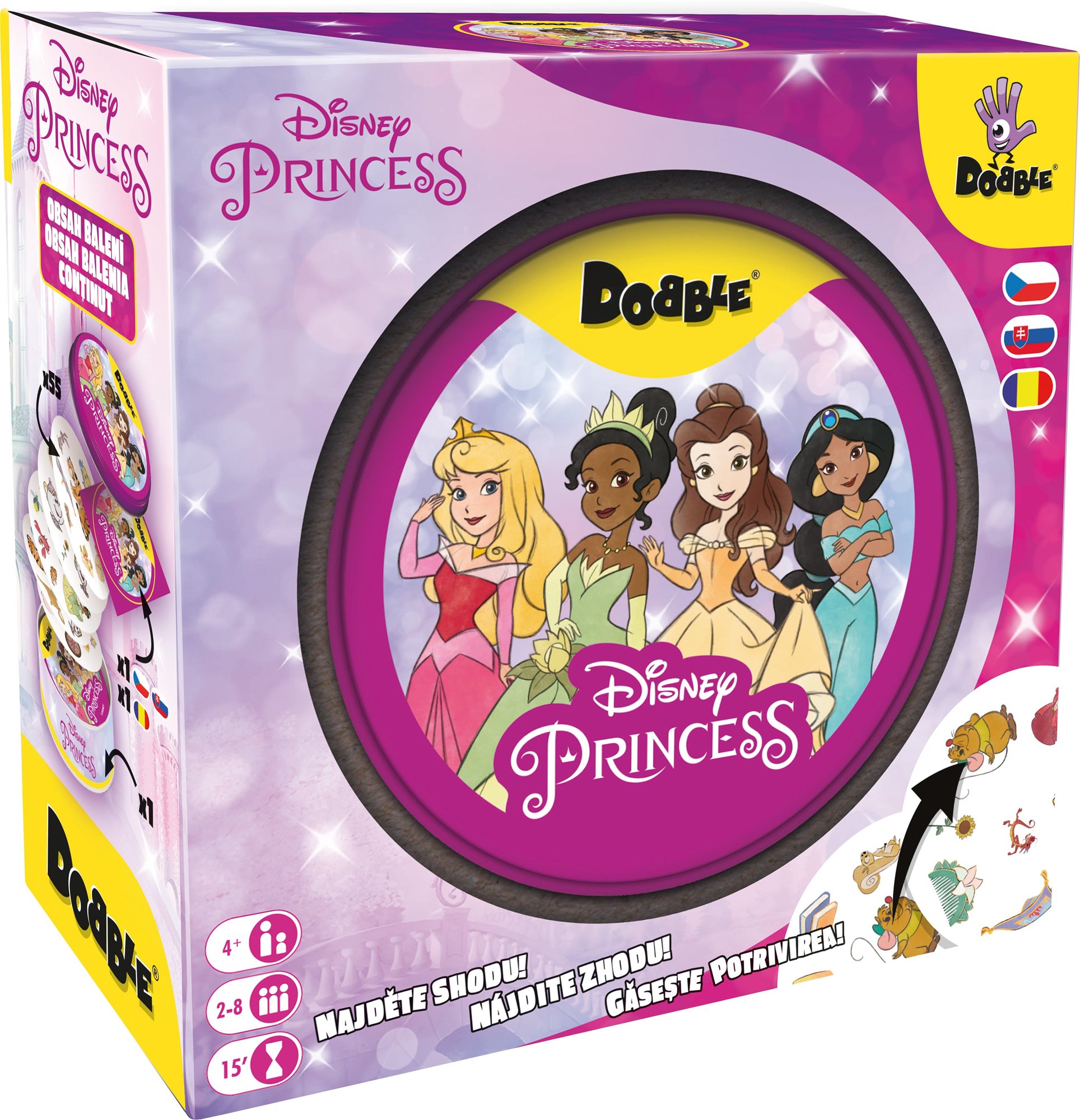 Dobble: Disney Princess (Eco Sleeve) Karetní hra