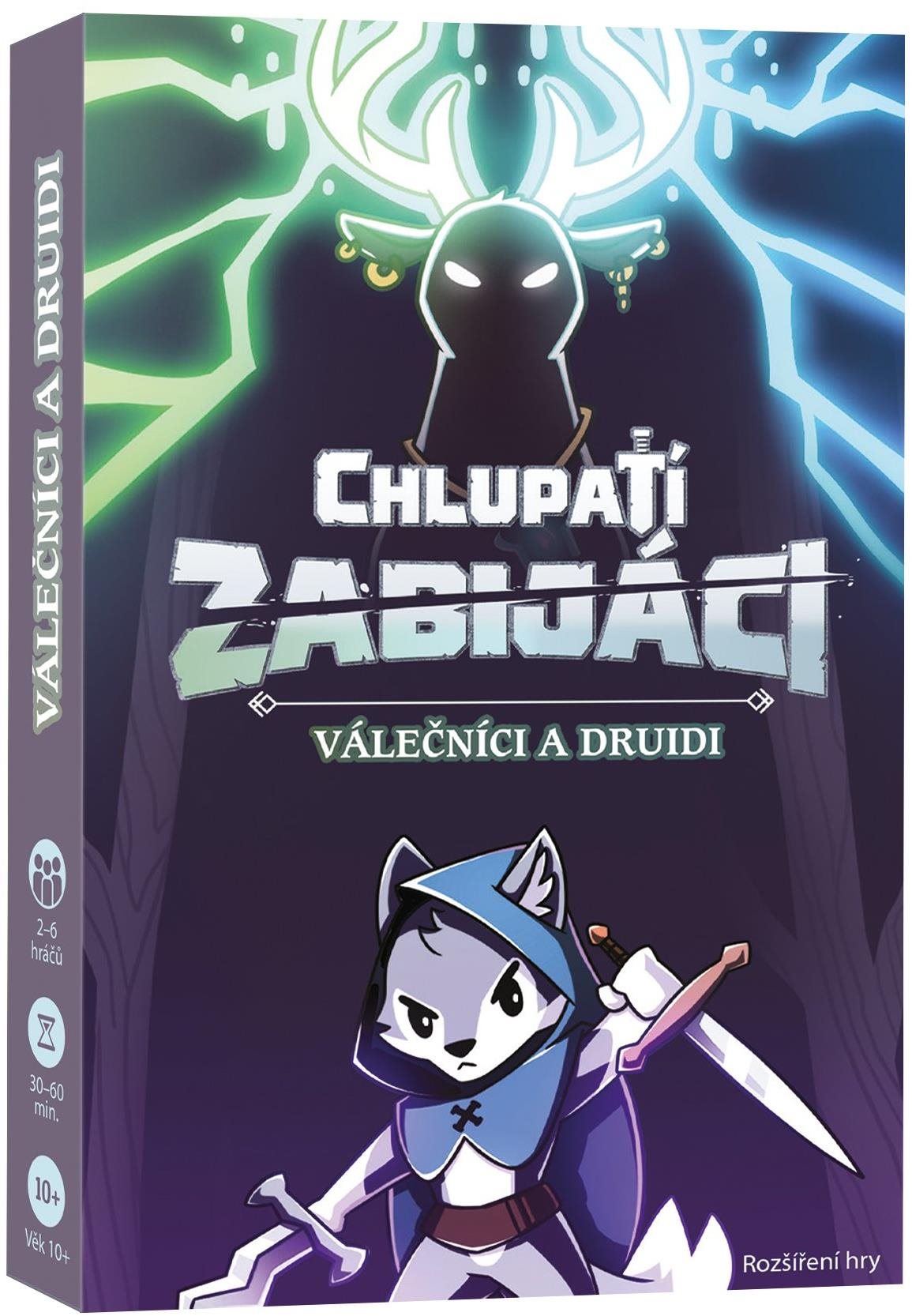 Chlpatí zabíjaci: Bojovníci a druidi Rozšírenie kartovej hry