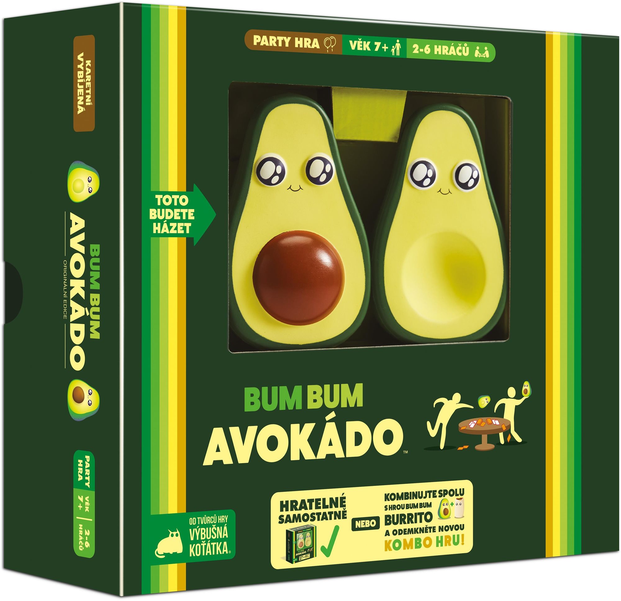 Bum Bum Avokádo Kartová hra