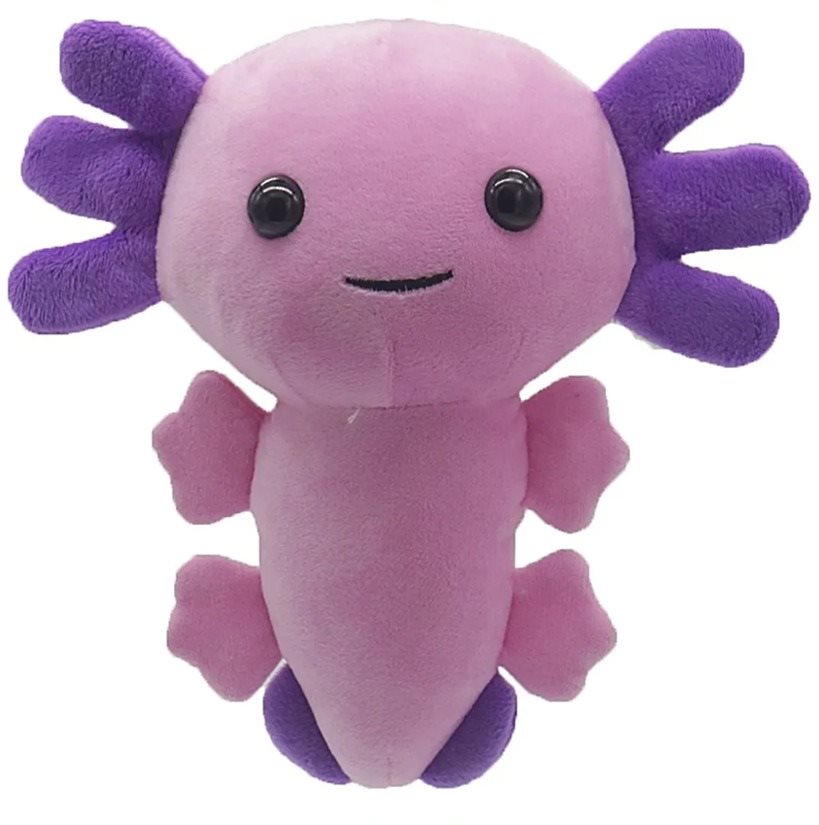 Axolotl Fialový Plyšová hračka