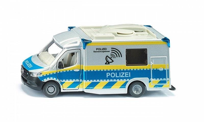 Siku Super - Rendőrségi Mercedes Benz Sprinter, 1:50 Fém makett