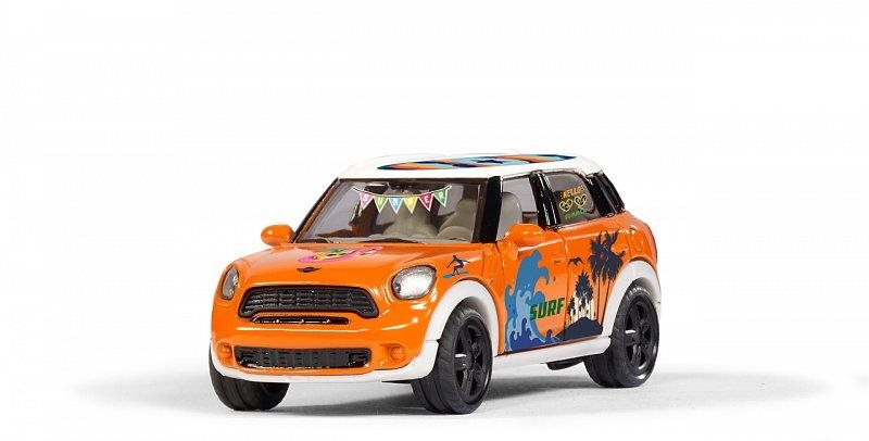 Siku – skladací model MINI Countryman s nálepkami Kovový model