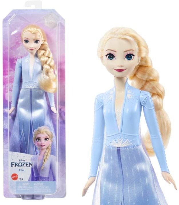 Frozen Puppe - Elsa im lila Kleid Hlw46 Puppe