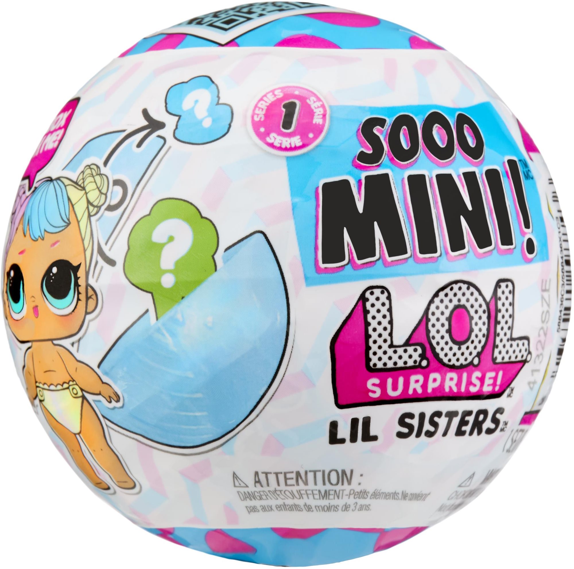 L.O.L. Surprise! Sooo Mini! Kleine Schwester mit Doodles Puppe