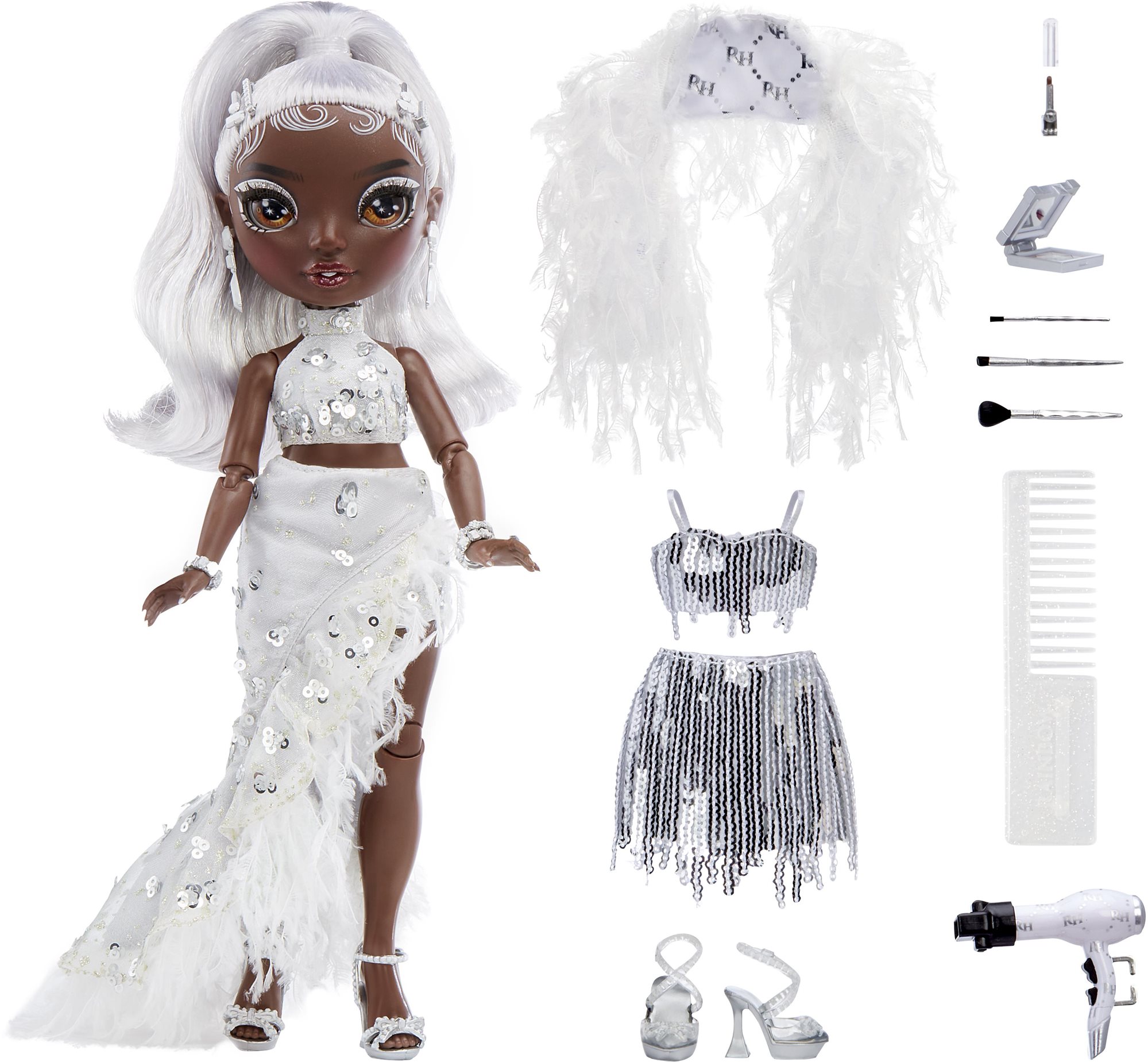 Rainbow High Vision Diva – Ayesha Sterling Bábika