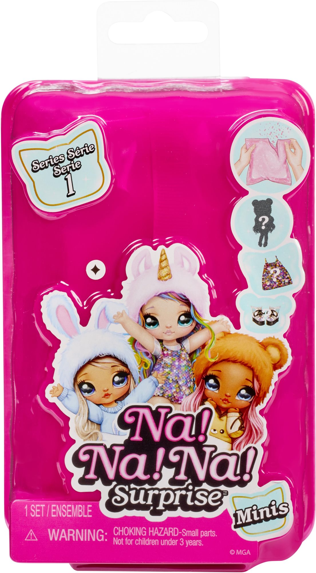 Na! Na! Na! Surprise Mini baba, 1. sorozat Játékbaba