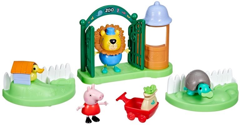 Peppa Pig Erlebnisse im Zoo Figuren