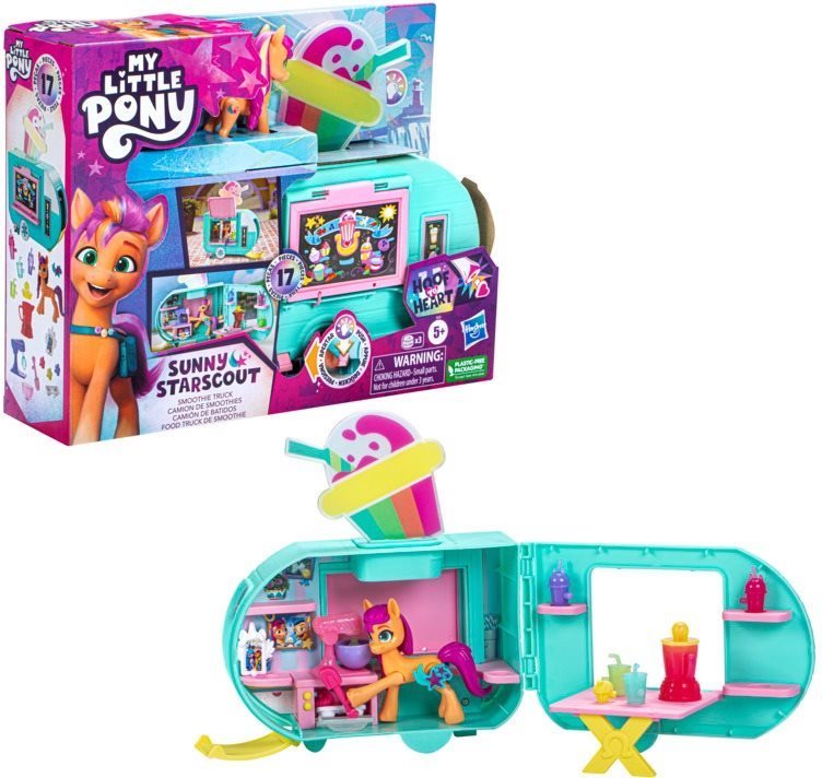 My Little Pony Sunny Starscout Smoothie Truck Figura szett