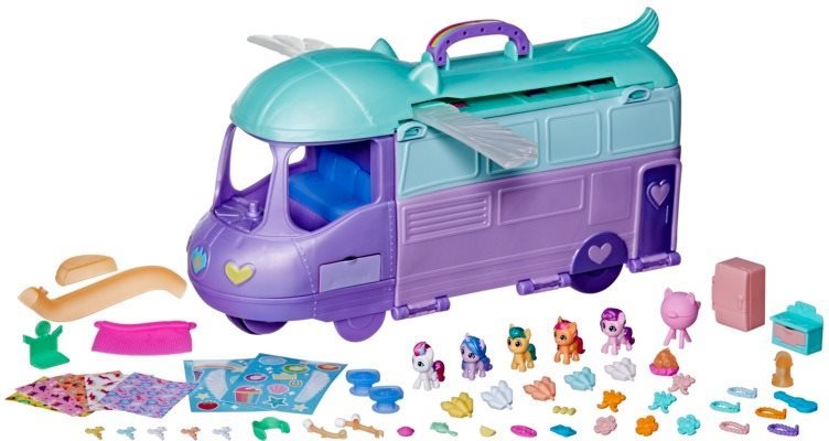 My Little Pony Miniworld Varázsfurgon Figura szett