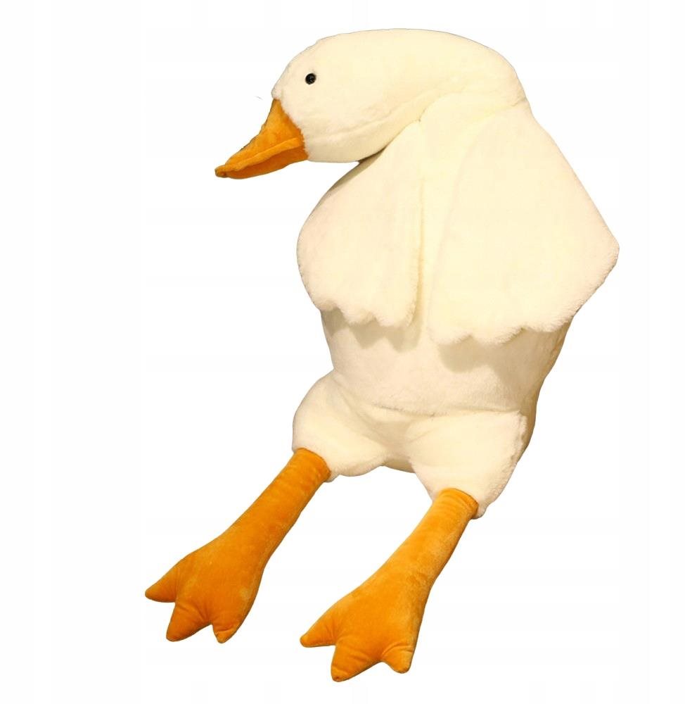 Maskot plyšová Hus 90 cm Plyšová hračka