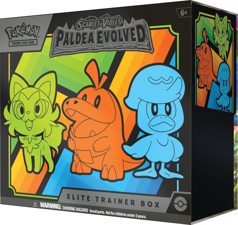 Pokémon TCG: SV02 Paldea Evolved - Elite Trainer Box Pokémon kártya