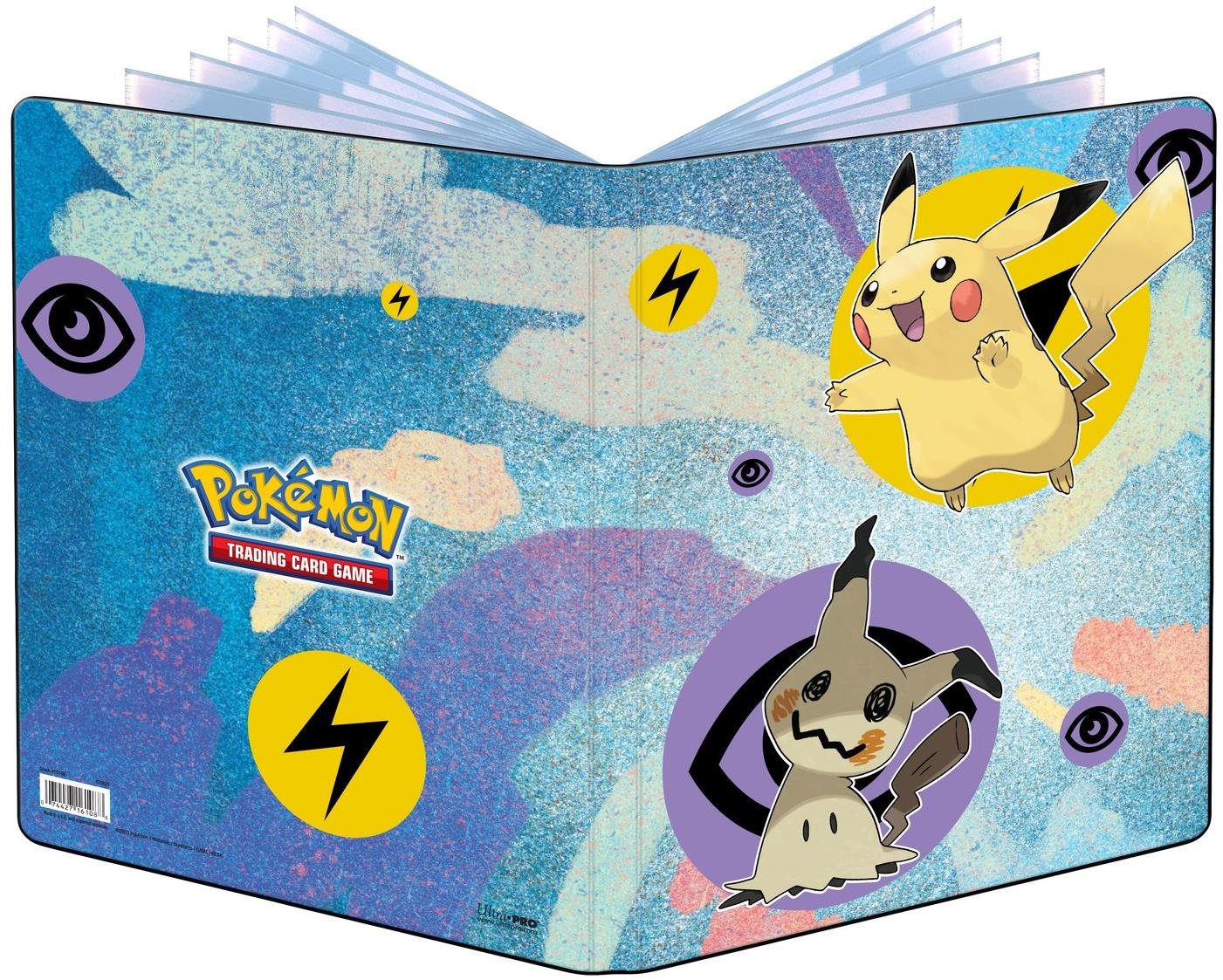 Pokémon UP: GS Pikachu & Mimikyu - A4 Album für 180 Karten...