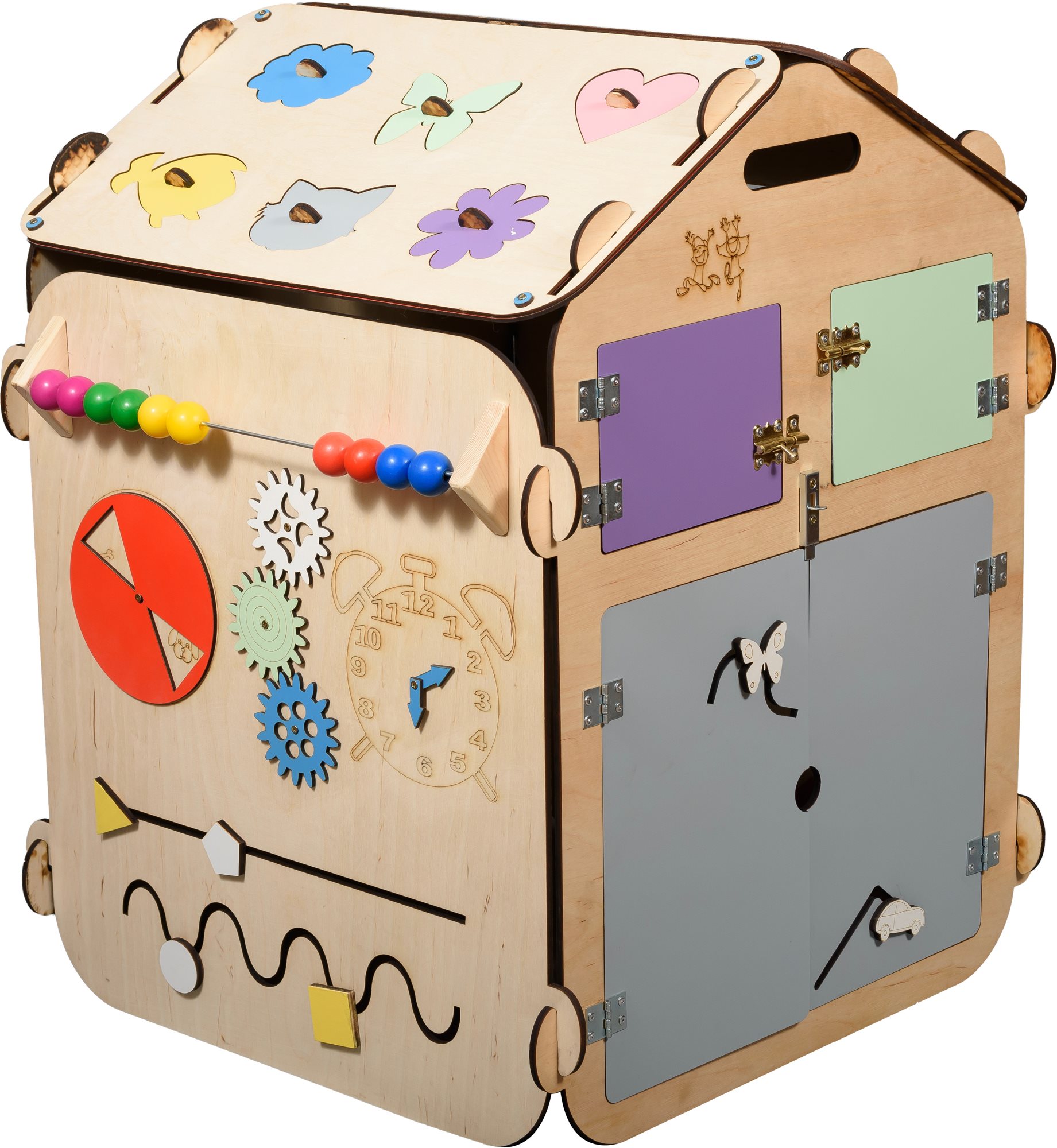 Activity board Busy House Activity board