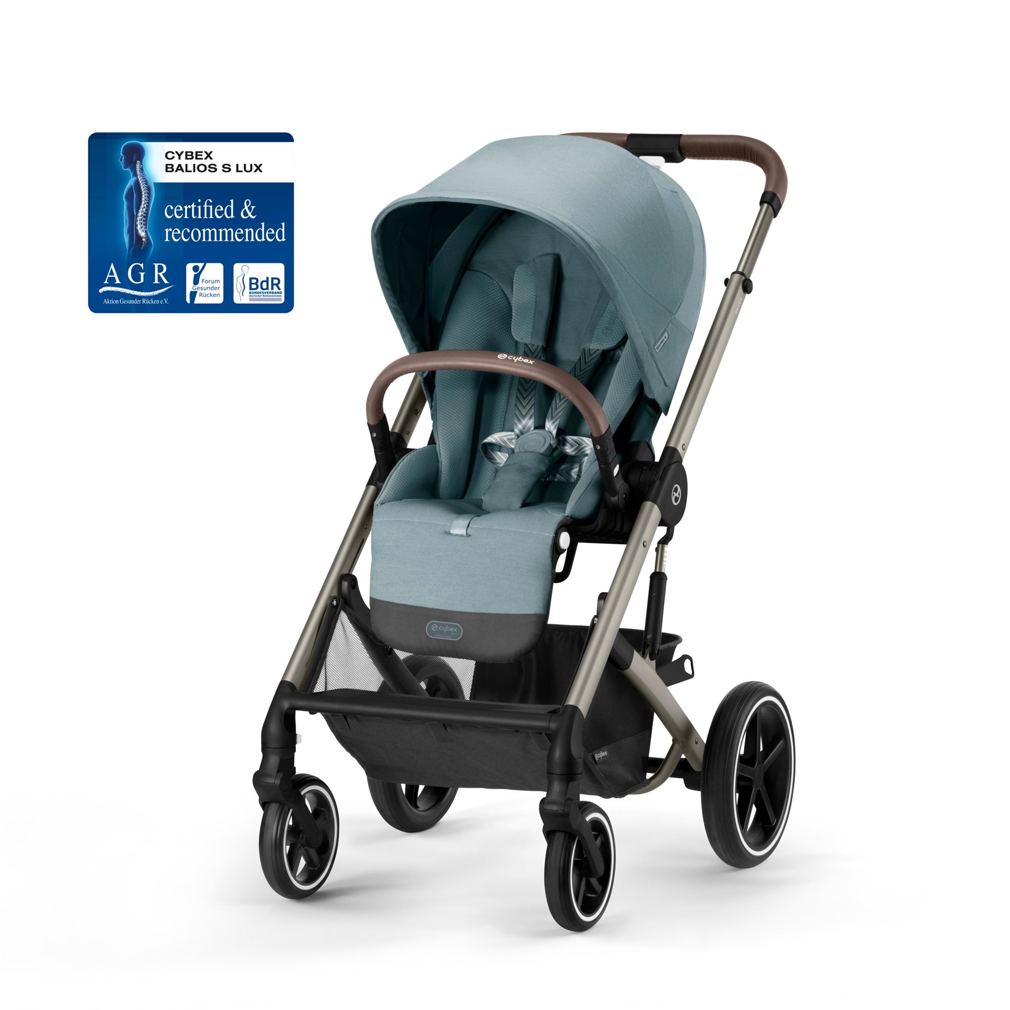 Balios S Lux TPE Sky Blue/Light blue Kočík
