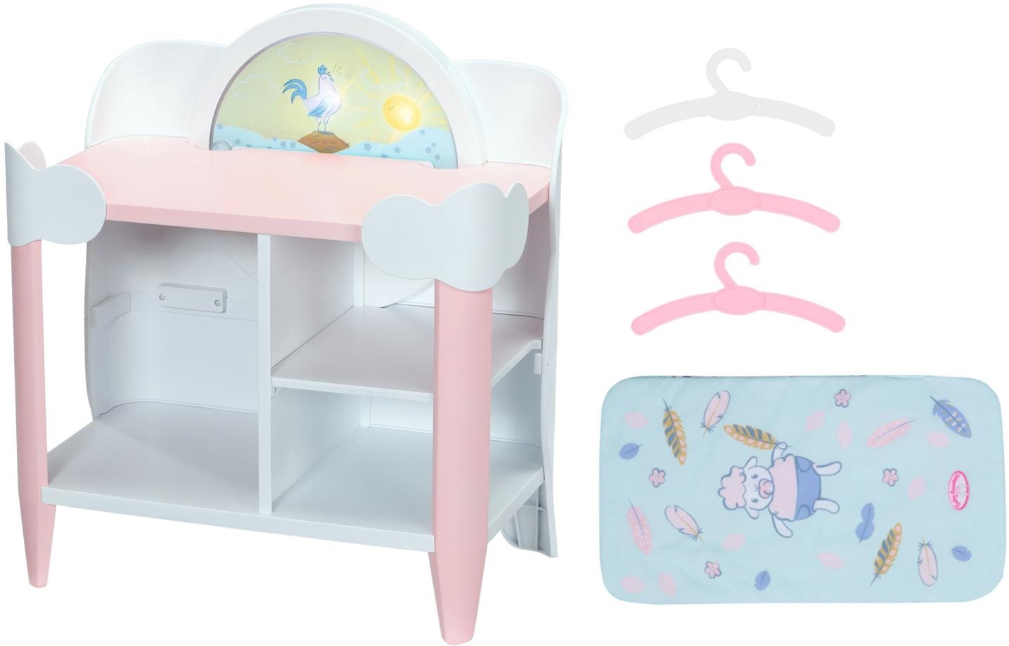 Baby Annabell Éjjel-nappal pelenkázóasztal Játék bababútor