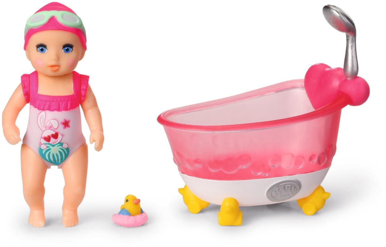 BABY born Minis Fürdőkád és baba szett Játékbaba