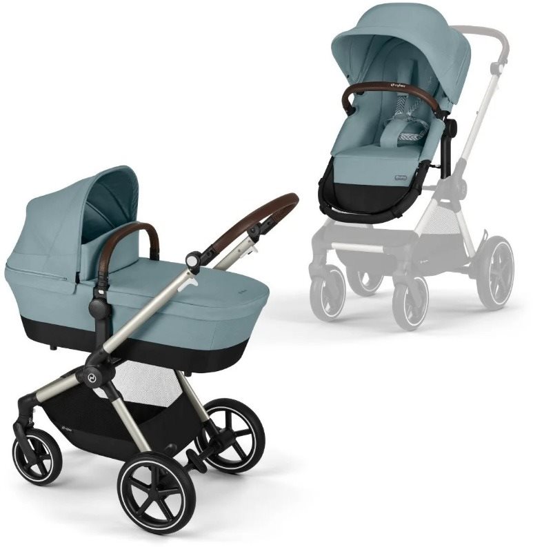 Cybex Eos Lux TPE Sky Blue/light blue Kočík