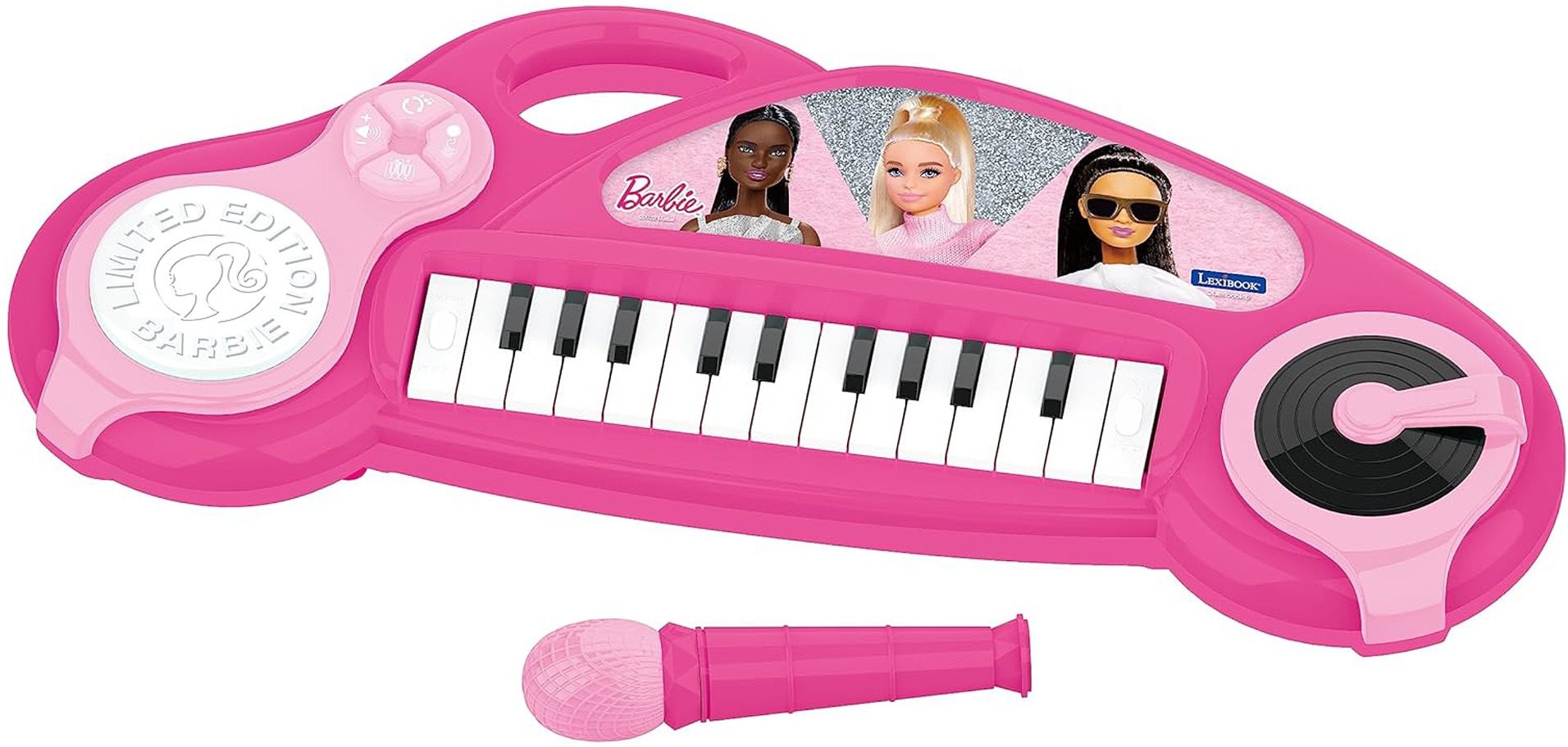 Lexibook Barbie zábavné elektronické klávesy so svetlami a...