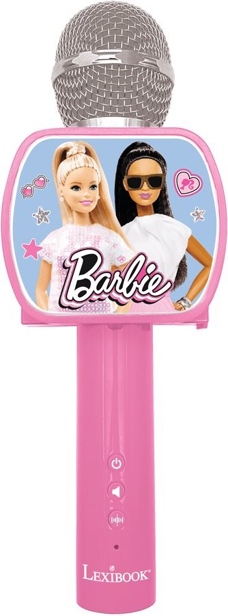 Lexibook Barbie Trendy Lighting Mikrofon mit Lautsprecher (Aux-in),...