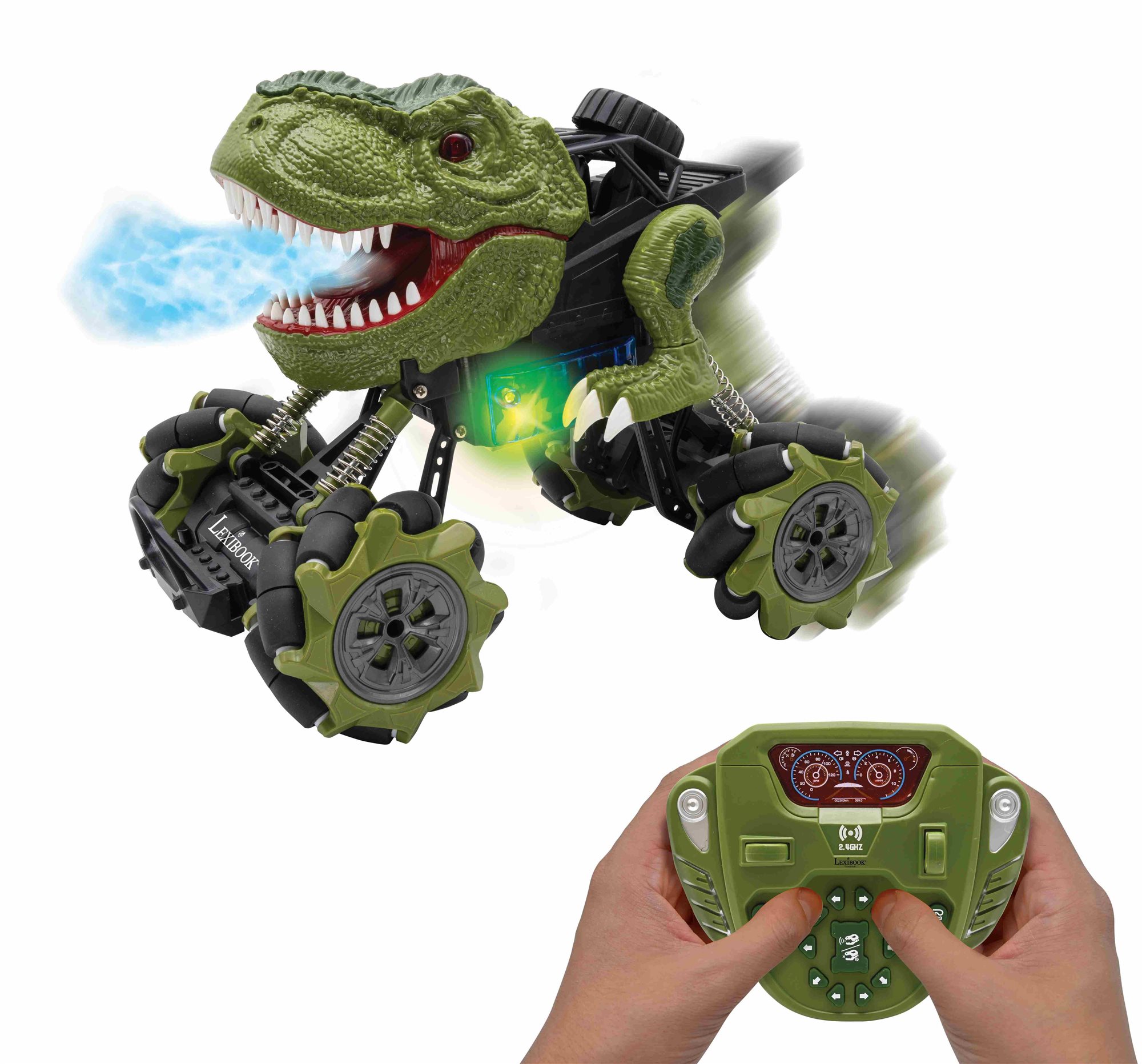 Lexibook Auto dinosaurus na diaľkové ovládanie Crosslander Tirex RC...