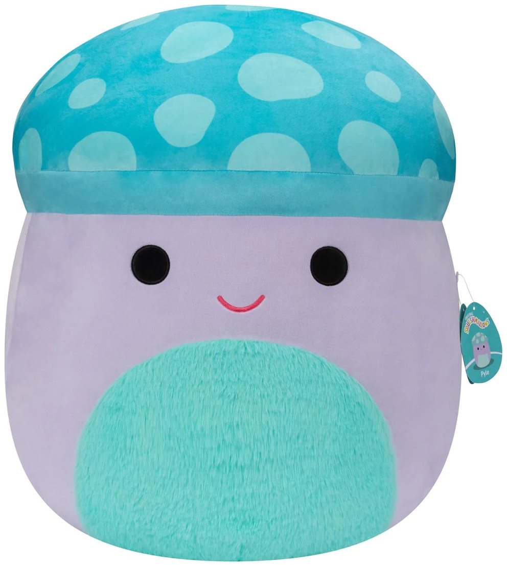 Squishmallows 40 cm – Pyle – Purple and Blue Mushroom Plyšová hračka