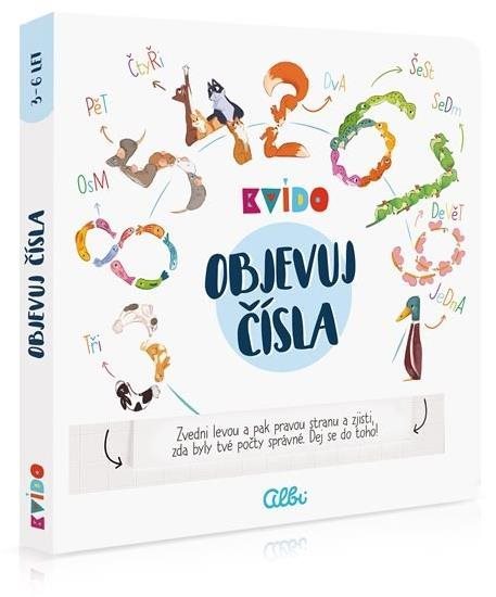 Kvído – kniha Objavuj čísla Kniha pre deti