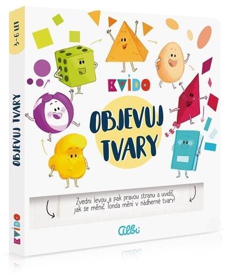 Kvído – kniha Objavuj tvary Kniha pre deti