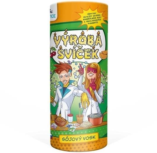 Výroba sviečok – Sójový vosk Experimentálna súprava