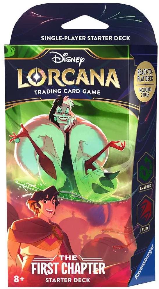 Disney Lorcana: The First Chapter TCG Starter Deck Ruby & Emerald...
