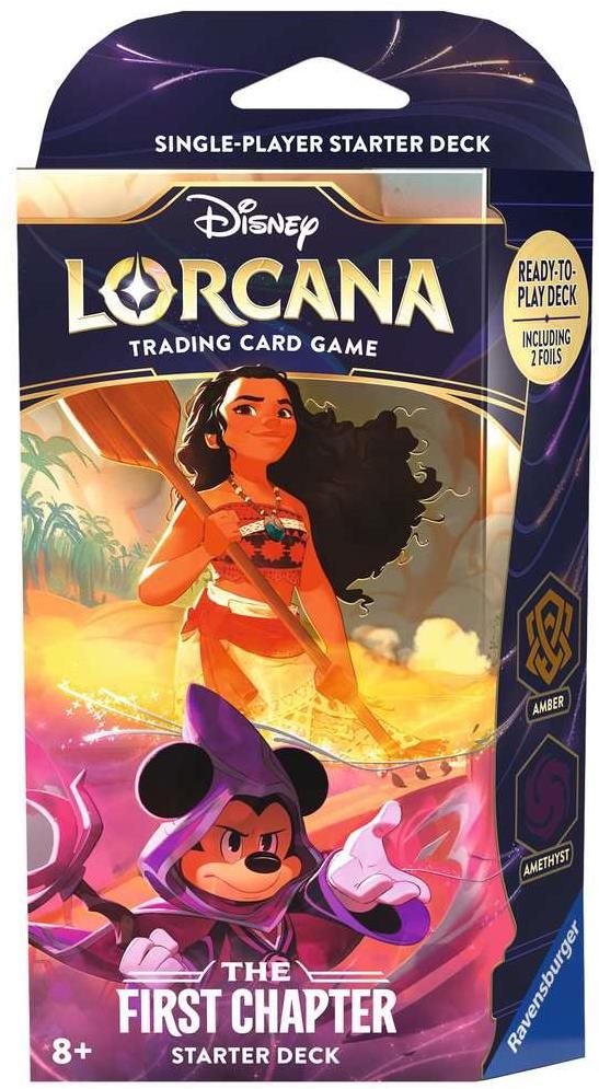 Disney Lorcana: The First Chapter TCG Starter Deck Amber & Amethyst...