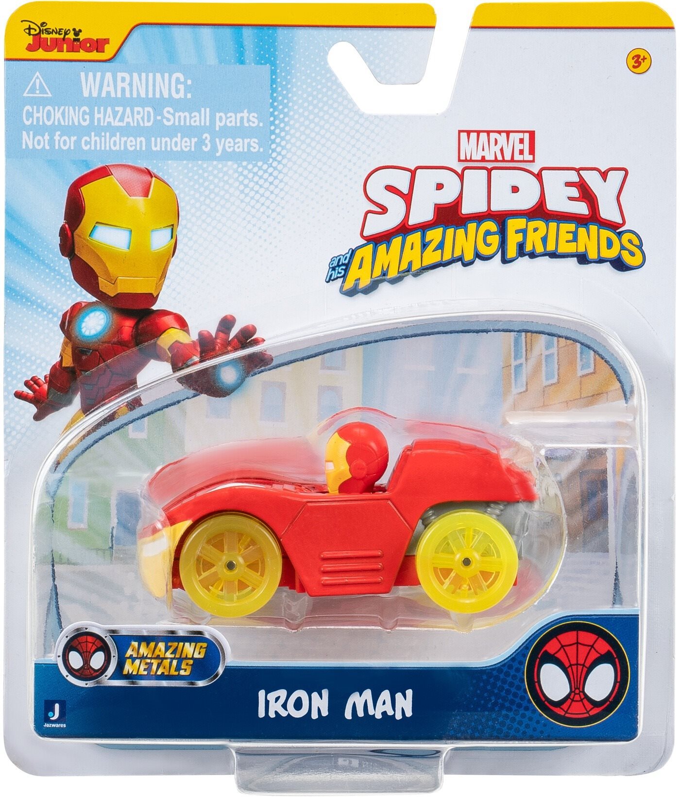 Spidey Spider-Man Diecast Metal Car 7,5 cm –  Iron Man Kovový model