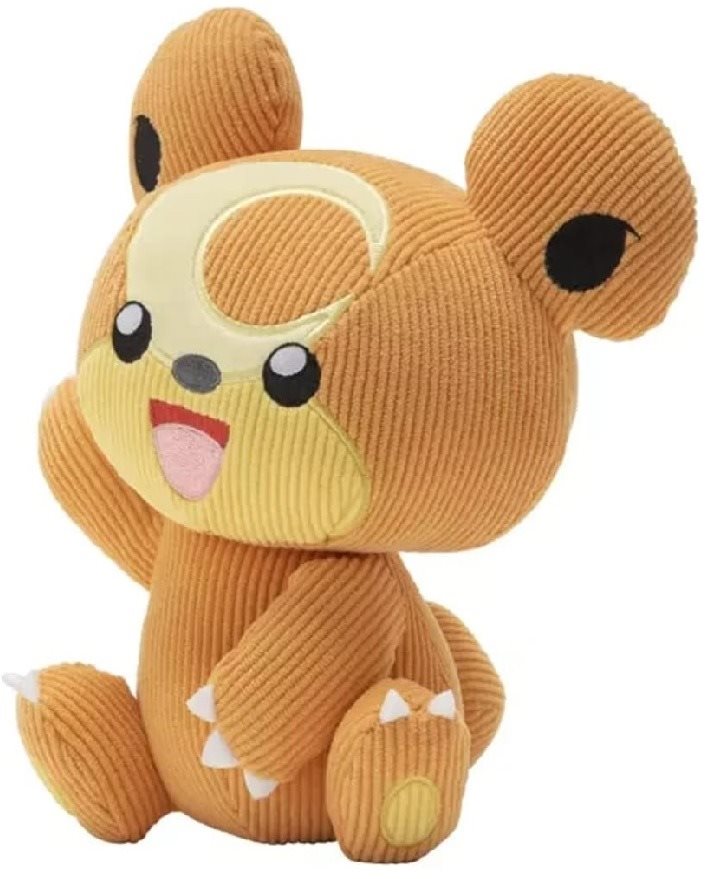 Pokémon Select - kordbársony Teddiursa - plüss 20 cm Plüss