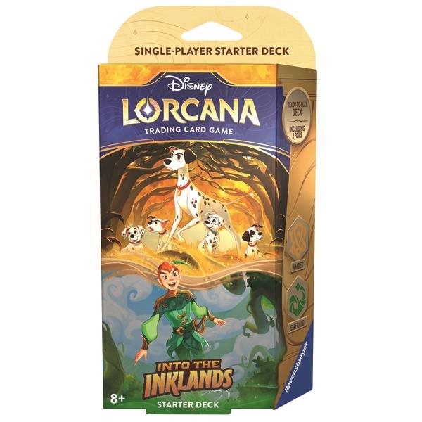 Disney Lorcana: Into the Inklands – Starter Deck Amber & Emerald...