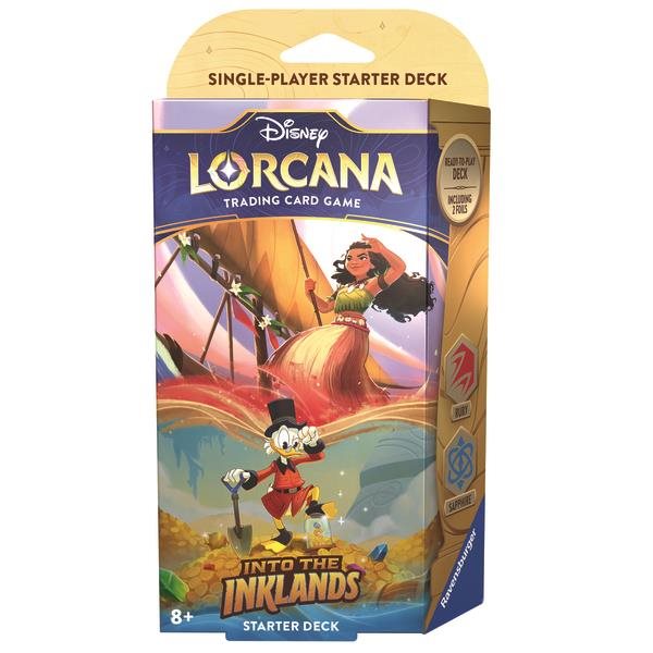 Disney Lorcana: Into the Inklands – Starter Deck Ruby & Sapphire...