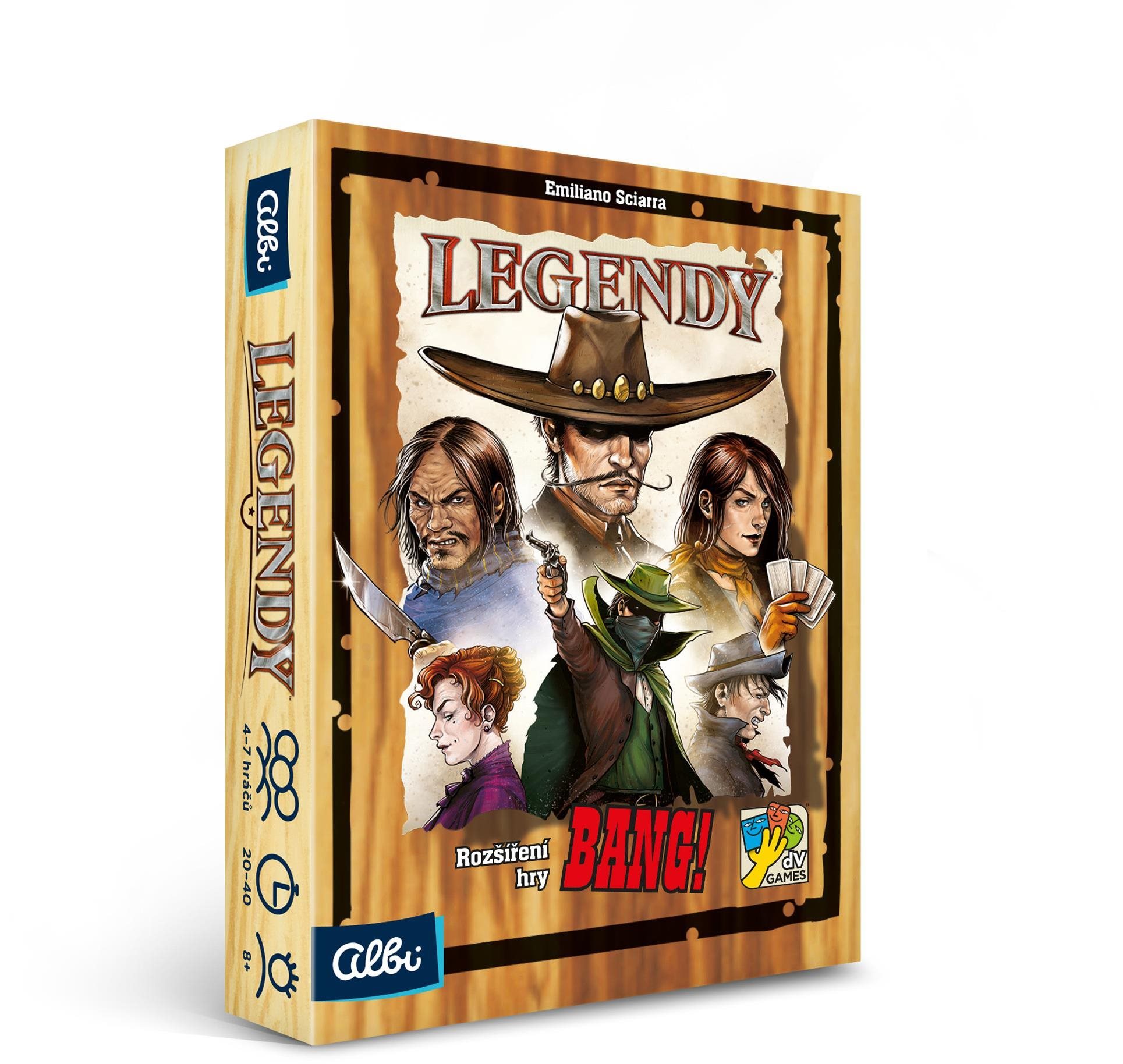 Bang! Legendy Kartová hra