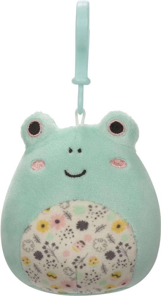 Squishmallows Žabka Fritz Kľúčenka