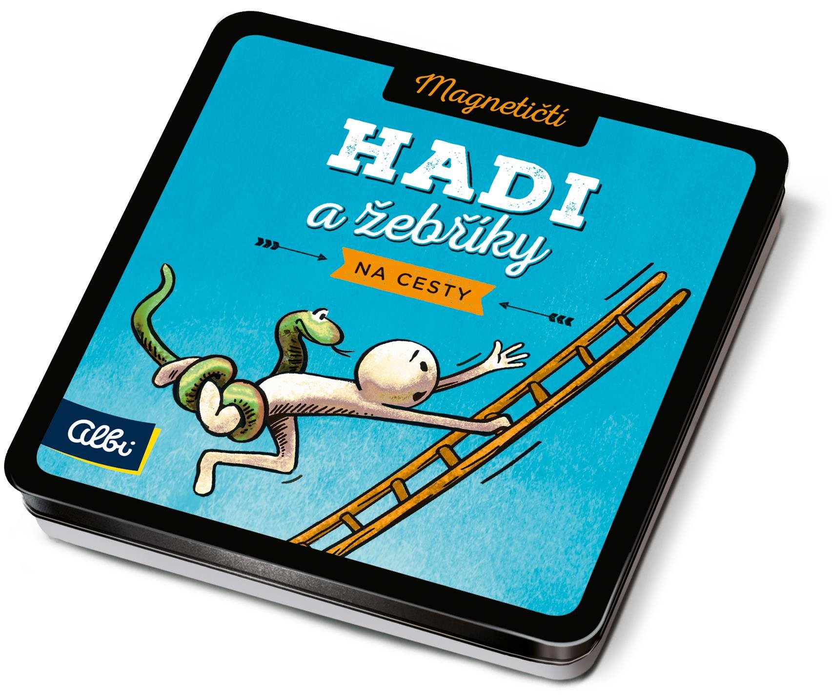 Magnetické hry na cesty – Hady a rebríky Dosková hra