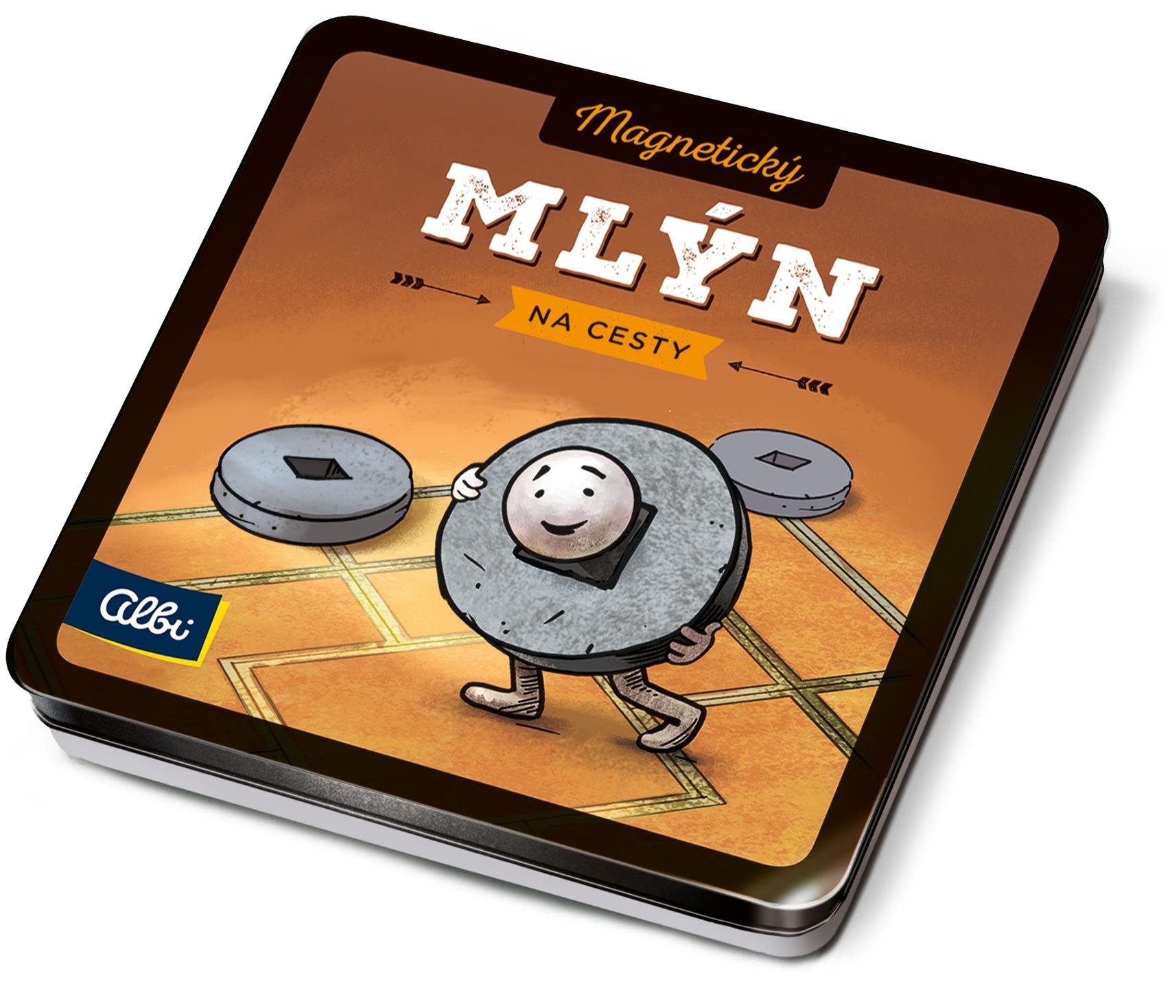 Magnetické hry na cesty – Mlyn Dosková hra