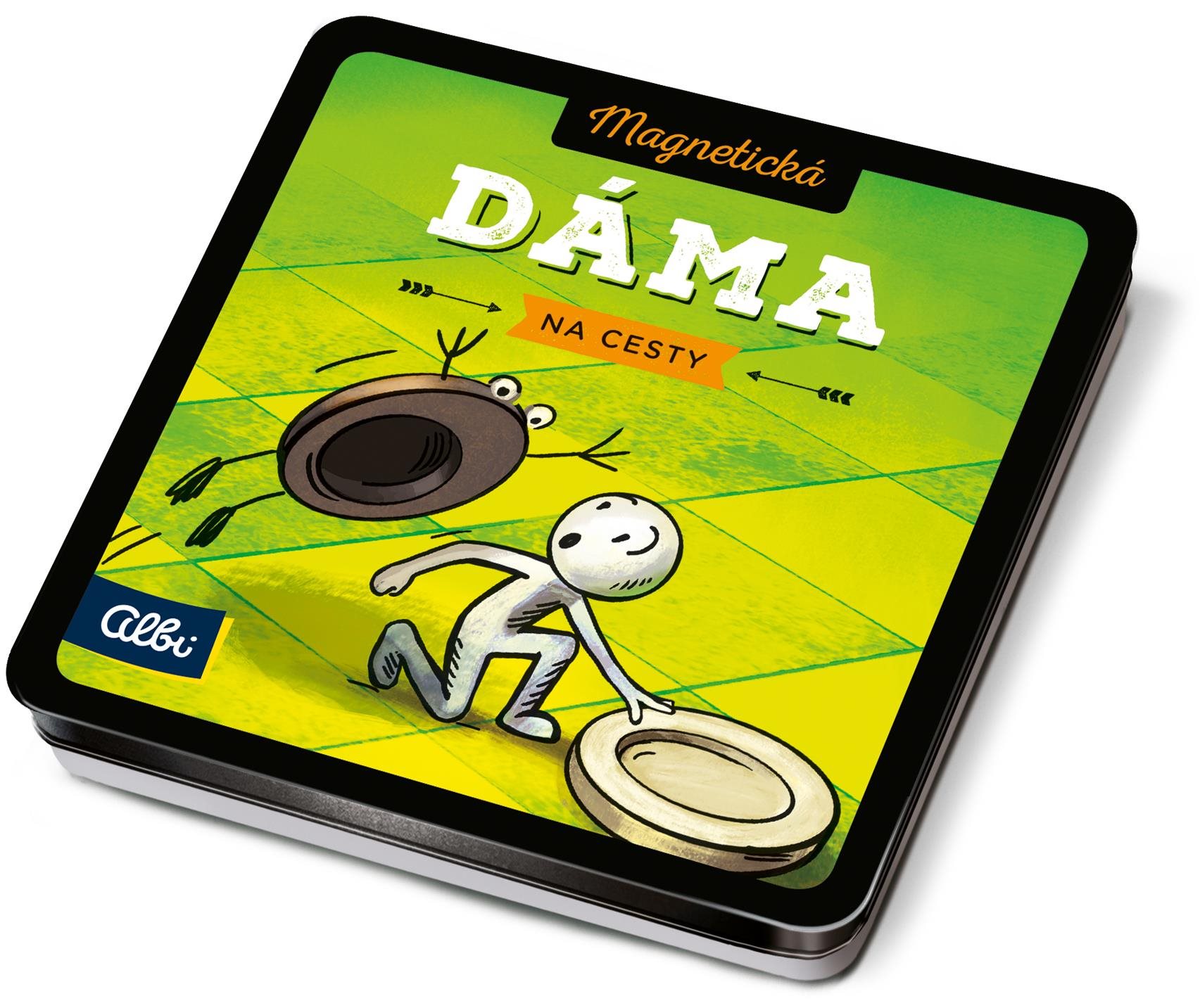 Magnetické hry na cesty – Dáma Dosková hra