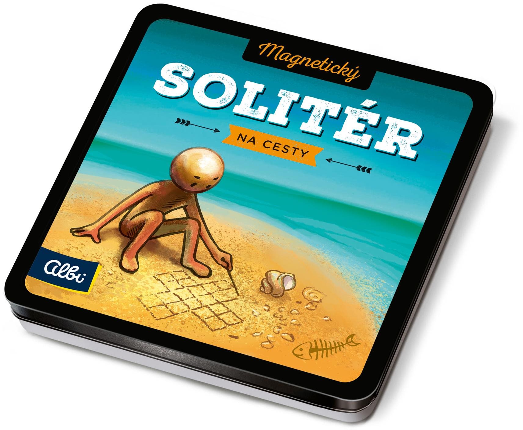 Magnetické hry na cesty – Solitér Dosková hra