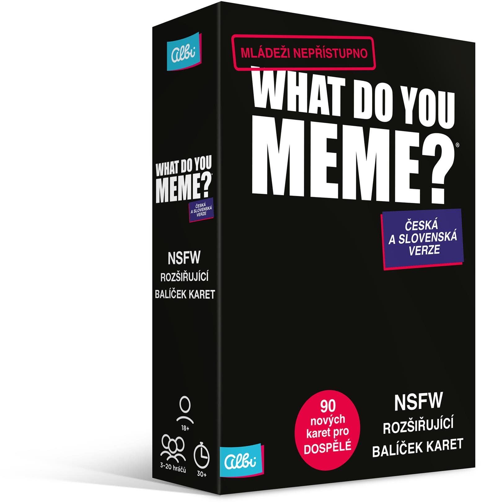What Do You Meme – Rozšírenie Mládeži neprístupné Rozšírenie...