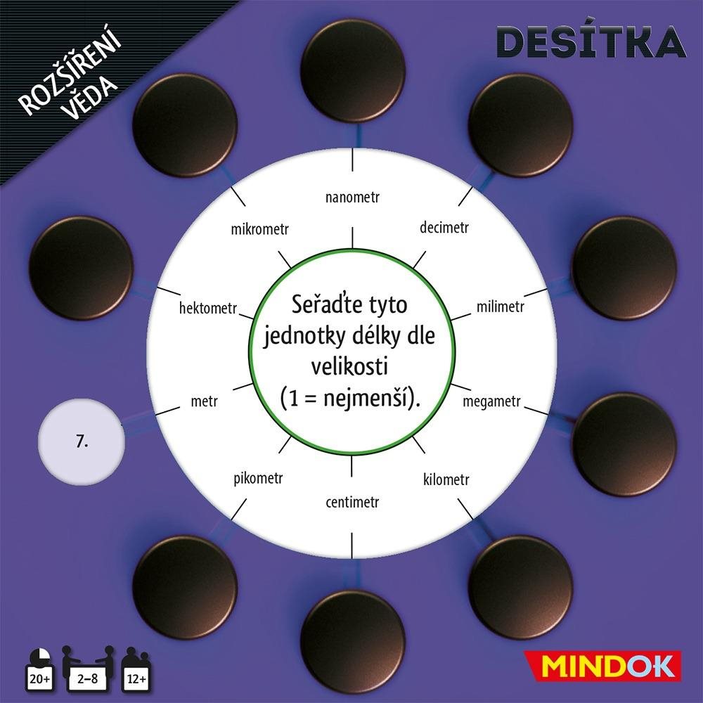 Desítka: rozšířenie Veda Rozšírenie spoločenskej hry
