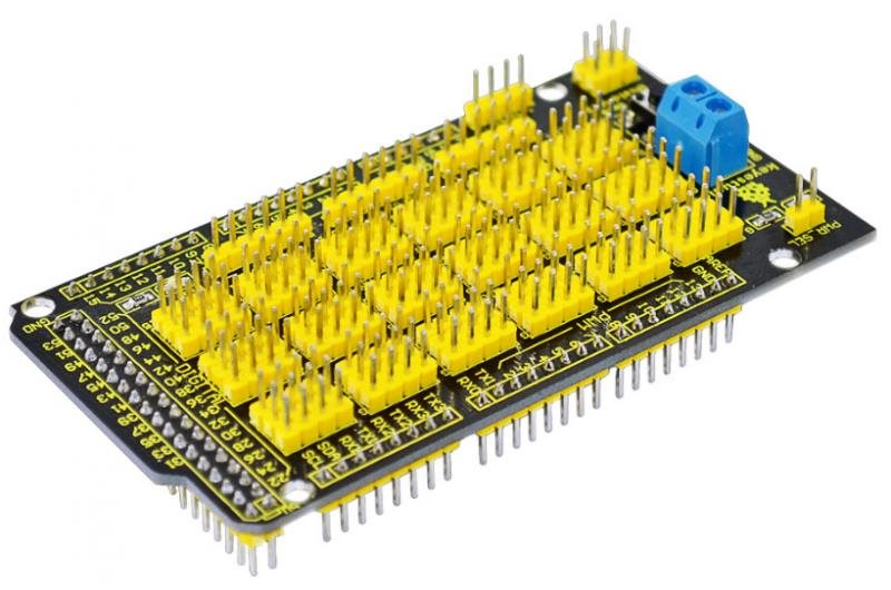 Keyestudio Arduino senzor Mega Shield V1 Stavebnica