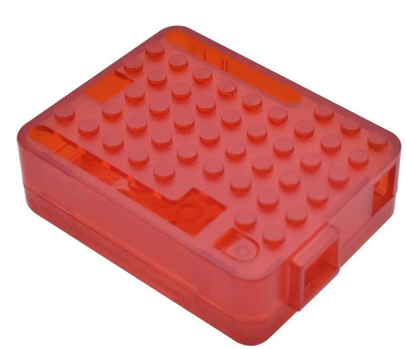 Keyestudio Arduino Lego box – červený Stavebnica