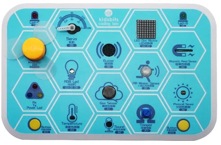 Keyestudio Arduino KidsBits multi-purpose Coding Box súprava...