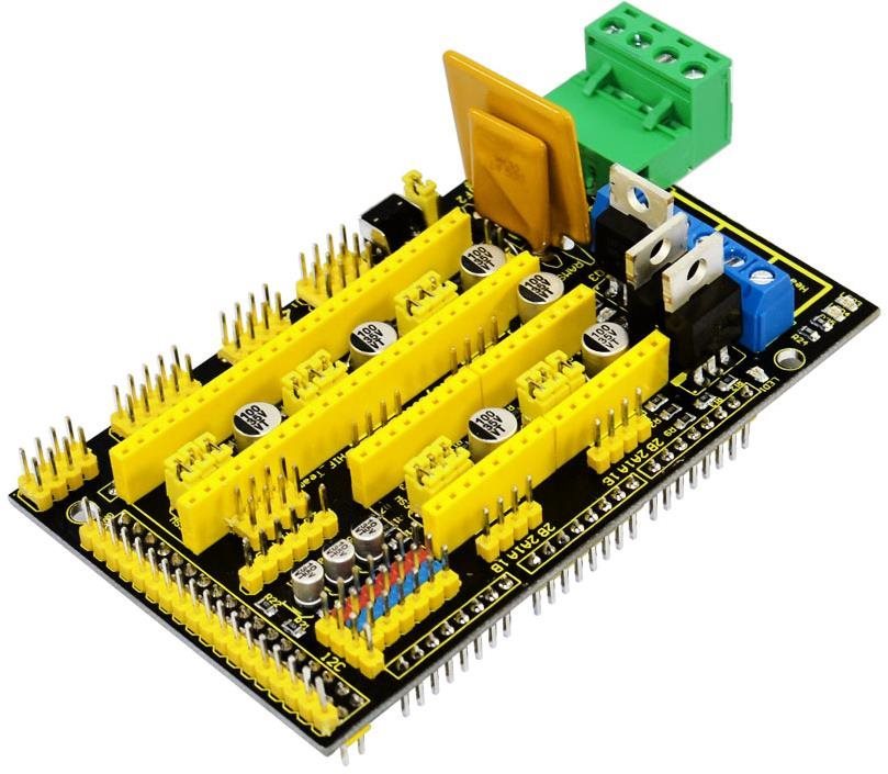 Keyestudio Arduino RAMPS14A 3D printer kontrol. panel Stavebnica
